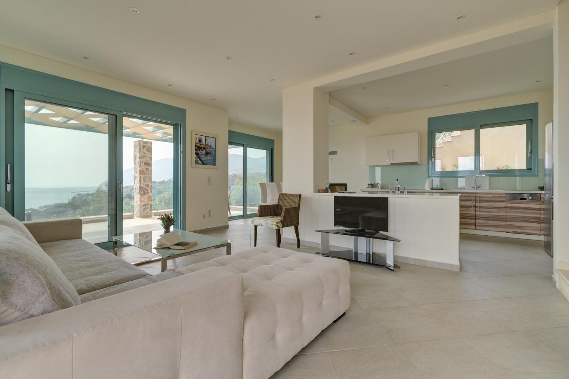 Ouzo Panoramic Houses 1, With Private Pool Plomari Exteriér fotografie