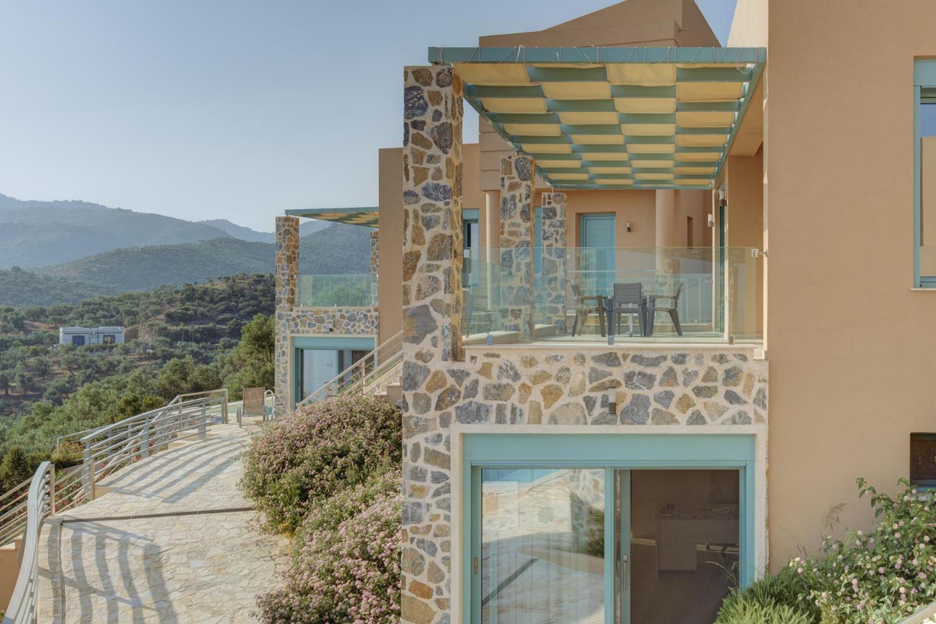 Ouzo Panoramic Houses 1, With Private Pool Plomari Exteriér fotografie