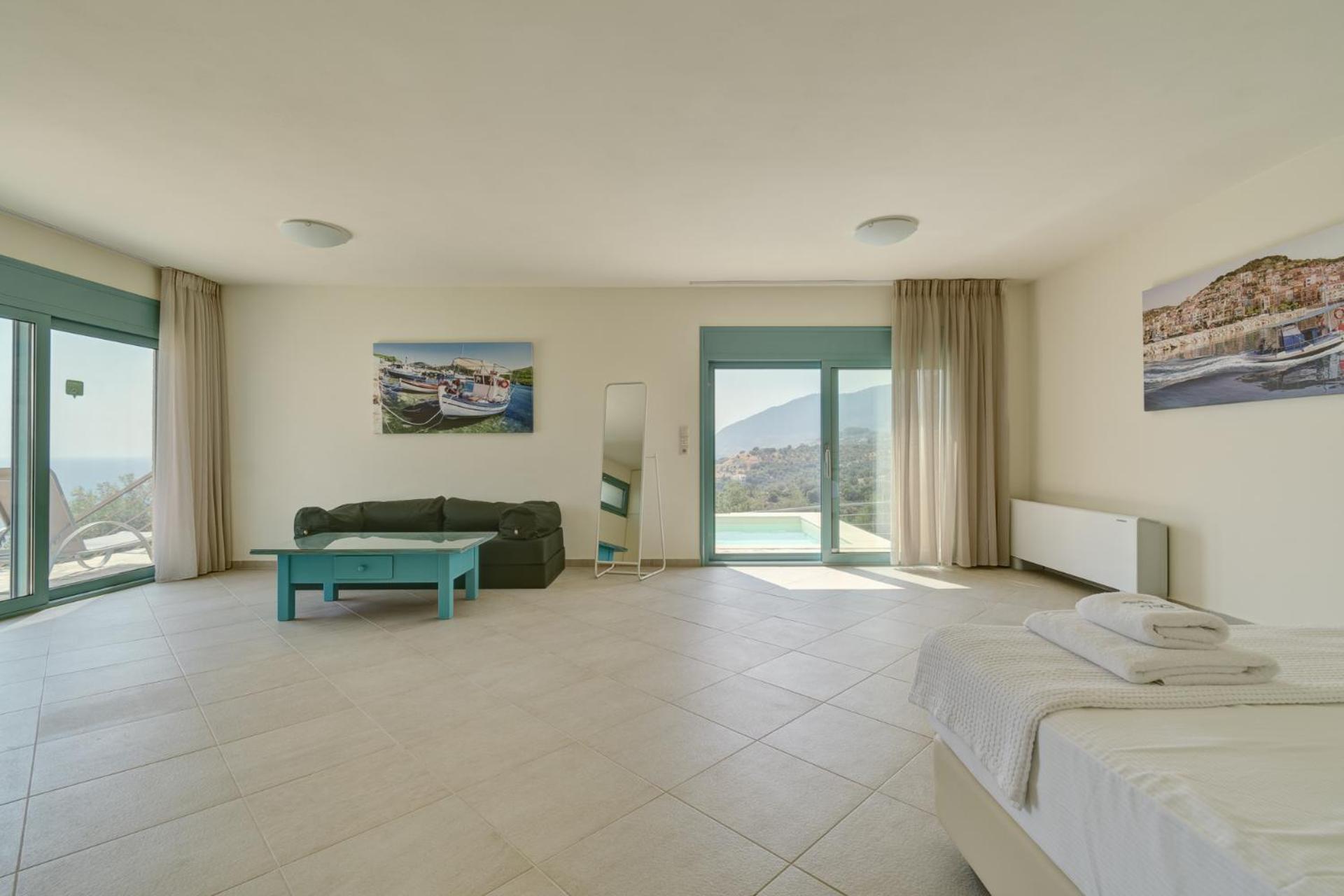 Ouzo Panoramic Houses 1, With Private Pool Plomari Pokoj fotografie