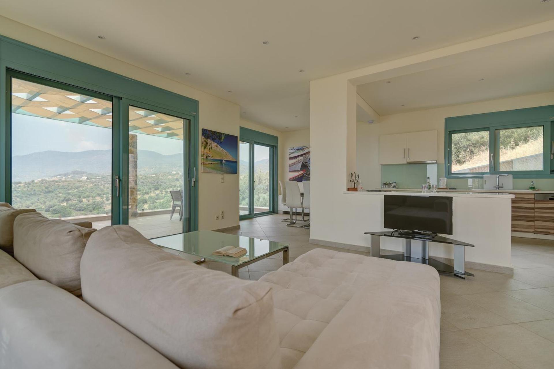 Ouzo Panoramic Houses 1, With Private Pool Plomari Pokoj fotografie